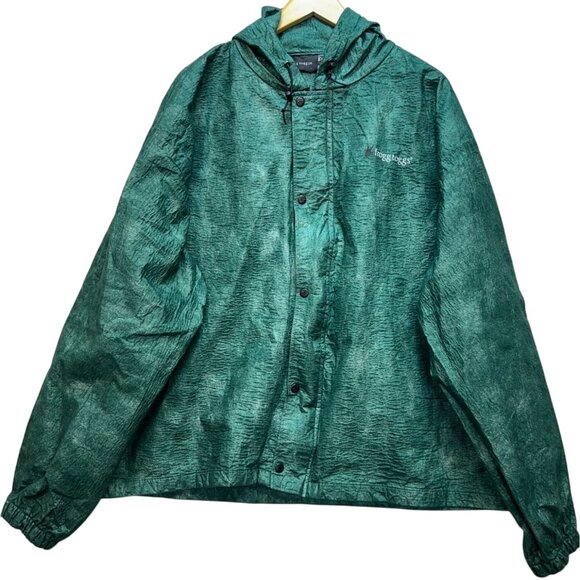 Frogg Toggs Other - Frogg Toggs Mens Rain Button Front Hooded Jacket Long Sleeve Size XXL Mint Green